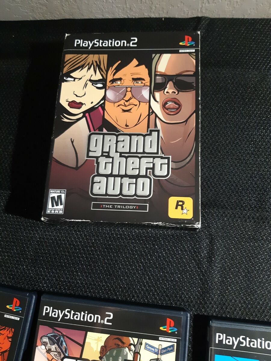 Grand Theft Auto Trilogy - Playstation 2