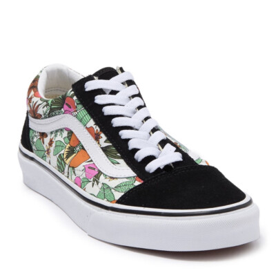 floral pattern vans