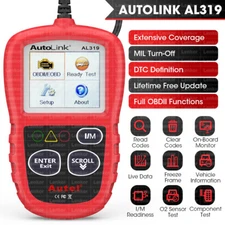2025 Autel AL319 OBD2 OBDII Car Code Reader Diagnostic Scanner Tool Engine Check