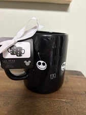Disney Rae Dunn Nightmare Before Christmas Color Changing Mug With Hot Beverage