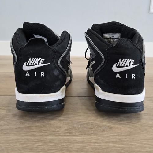 Nike Air Flight Falcon Shoes Men's 11 Wolf Grey Hightop Sneakers - Picture 7 of 11