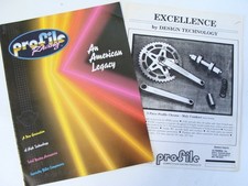 ~ Vintage 90's PROFILE RACING Mid School BMX Catalog & Literature Parts, Bikes ~