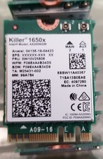 Intel Killer Wi-Fi 6 AX1650x AX200 M.2 2230 Bluetooth 5.2 WiFi Card Single
