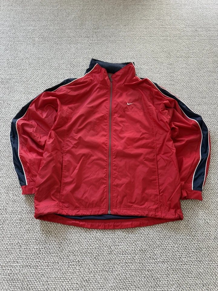 Nike Vintage Tracksuit Größe L Red 90er Trainingsjacke - Bild 1 von 3