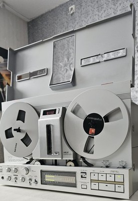 AKAI GX-77 Reel to Reel Tonbandgerät GX Glass Head Vintage HiFi   Für Bastler 