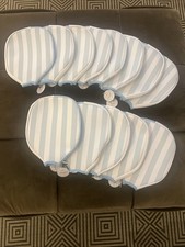 Wholesale Bundle Pickleball Paddle Cover Neoprene White  Blue Zipper Case NEW