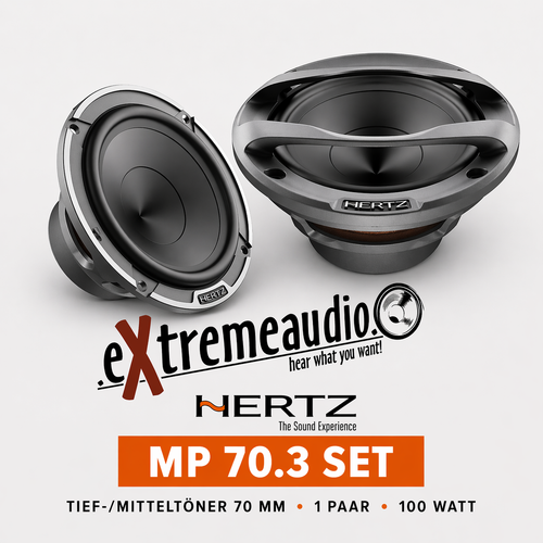 Hertz Mille MP 70.3 PRO - médiums Mille 100 watts 1 paire de médiums bas - Photo 14/14