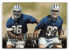 1999 SkyBox Dominion #224 Ebenezer Ekuban / Dat Nguyen Rookie Dallas Cowboys