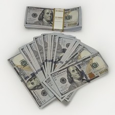 Money for Motion Pictures From Major Studio Prop House - 1000 Or 10 100 Bills
