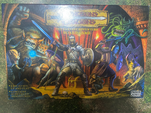 DUNGEONS & DRAGONS - LA AVENTURA FANTASTICA JUEGO DE MESA PARKER NUEVO