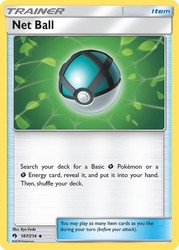 Net Ball 187/214 Lost Thunder Uncommon Pokemon Card
