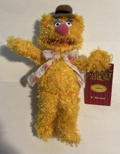 8  Fozzie Bear Jim Henson Muppet Show Beanbag Plush Stuffed Animal NWT