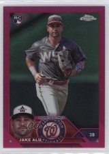 2023 Topps Chrome Update Magenta Refractor 302/399 Jake Alu #USC65 r9d