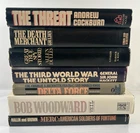 Lot of 7 Cold War Spies Soldiers Military Vintage Hardcover Novels BCE