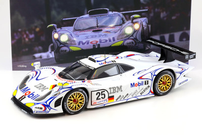 1:12 WERK83 Porsche 911 996 GT1 24h Le Mans 1998 #25 Wollek/ Müller/ Alzen