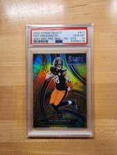 2020 Panini Select 2021 XRC Tie Dye Prizm Pat Freiermuth Rookie 4/25 PSA 10 #417