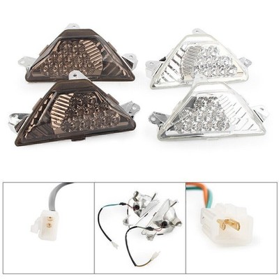 Klar Indikator Vordere Blinker Licht für Kawasaki Ninja 300R EX300 2013-2017 14