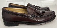 SEBAGO Tassel Burgundy Loafers Men’s Size 9.5 E Made In USA