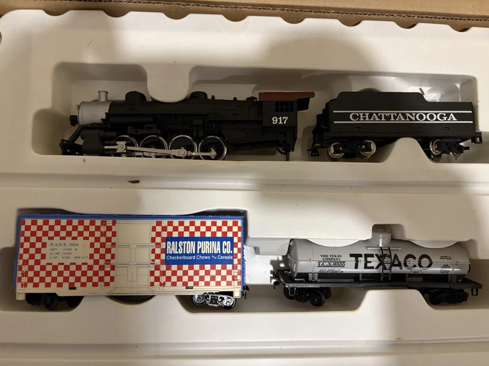 Tyco Chattanooga Choo Choo Train Set smoke steam whistle chug chug - Image 2 of 4