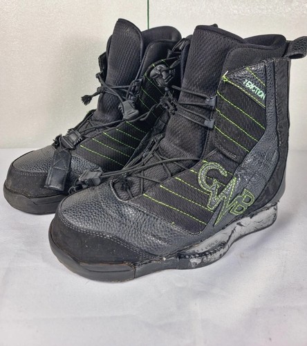 CWB Faction Wakeboard Bindings Men’s 8-9 Black 