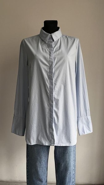 Women Gestuz Shirt Blue Cotton 38 / M / 46