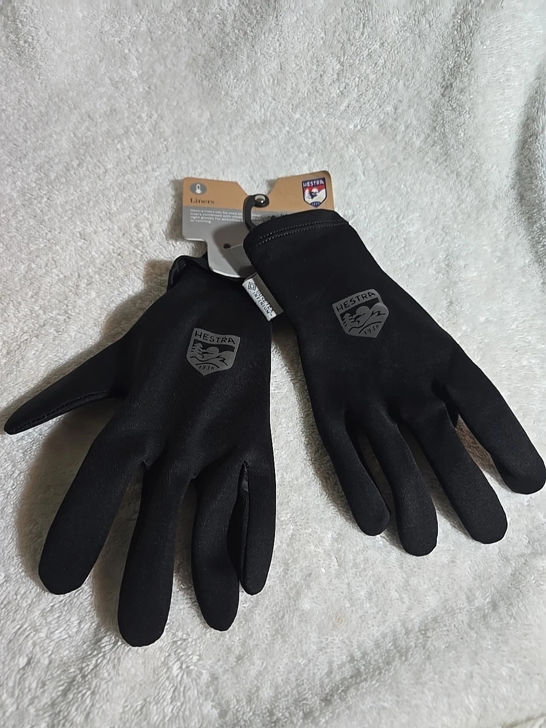 Hestra Infinium Stretch Liner Light Windproof Gloves Unisex Size XS