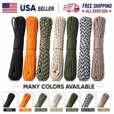 550 Paracord Rope 7 Strand 4mm Parachute Cord Outdoor Camping Survival Lanyard