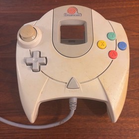 Sega Dreamcast OEM Original White Controller 