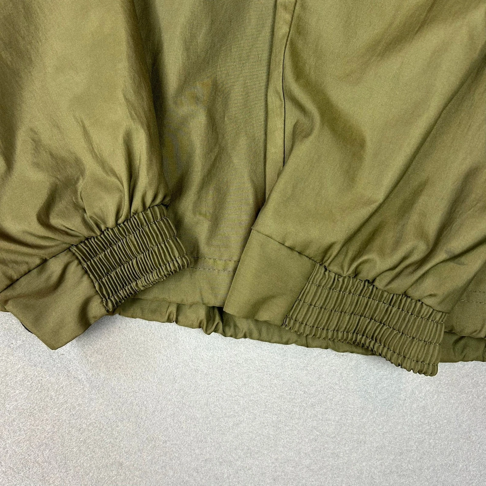 Sunderland of Scotland Pullover Weatherbeater Rain Jacket Mens XL Olive Green image 10