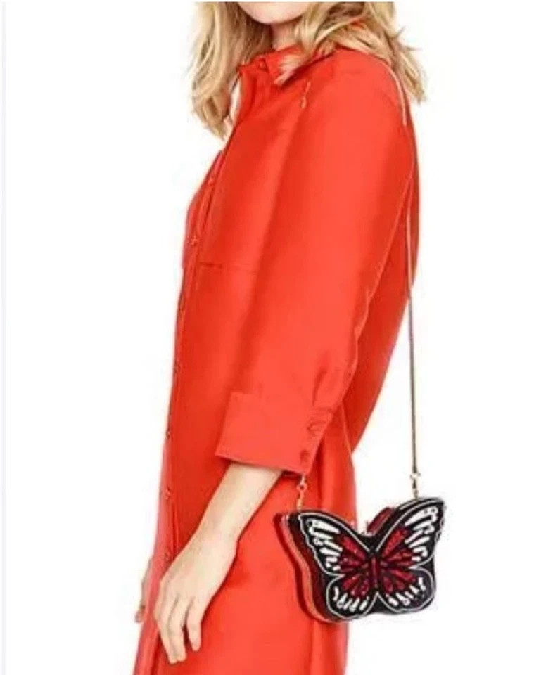 RARE Kate Spade Butterfly "WING IT" Clutch Bag NEW w/ Tags! thumbnail 14