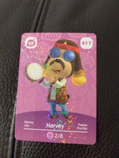 Harvey 417 Nintendo Amiibo Card Animal Cro...