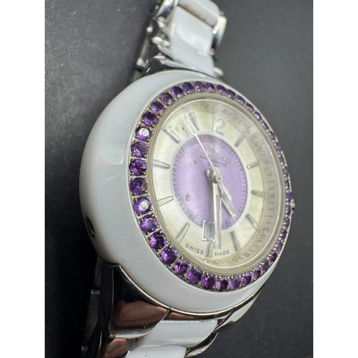 Aquaswiss Swiss-Made Sea Star Women\'s Watch Purple White Ceramic SS 59G001 Aquaswiss Swiss-Made Sea Star Women main image 2