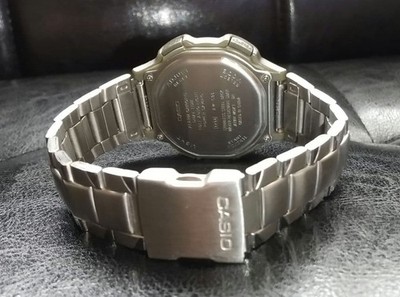 Casio Aw-s90 Module 2790 Tough Solar Watch Black Dial Needs
