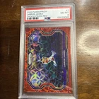 2020 Panini Prizm Kobe Bryant Tribute Red Choice #1 LeBron James /88 PSA 8