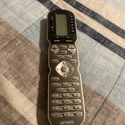 Tested Universal Remote Control MX-900 Genesis IR RF Programmable Remote Silver