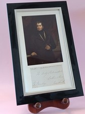 UACC - Collectible LORD DERBY - Signature / Autograph Display Picture / Historic