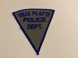 First Issue old Ville Platte Police State Louisiana LA Triangle