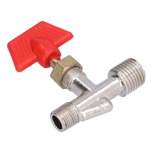 5Pcs Needle Valve Thread Straight Through Water Pipe Air Hose Adjustment ♫ - Picture 3 of 12
