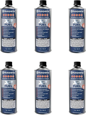 #ad Husqvarna Genuine OEM Pre Mixed 2 Stroke Oil 6 Pack 581158701 $54.95