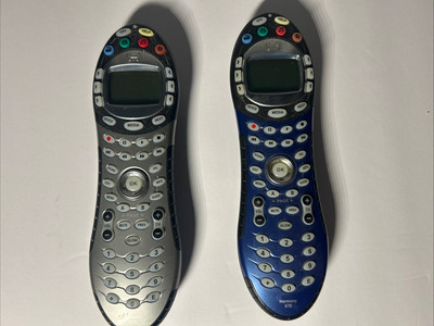 (2)Logitech Harmony 676 Universal Advanced Wireless Home Theater Remote Controls