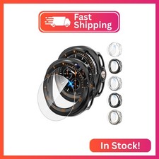 Tensea 5 5Pack for Samsung Galaxy Watch 8 Classic Screen Protector Case 46mm Ac