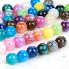 Round Resin Spacer Beads 8mm 10mm 12mm 16mm 20mm Loose Beads DIY Jewelry Making