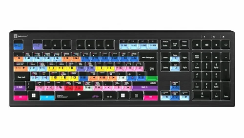 Avid Media Composer 'Pro' layout ASTRA2 Backlit Keyboard - Windows UK English