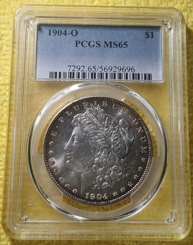 PCGS  / MS - 65 / 1904 O / MORGAN DOLLAR