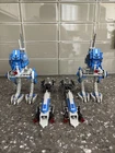 Lego Star Wars 75280 501st Clone Troopers Barc Speeder AT-RT Lot Or 4 Vehicles