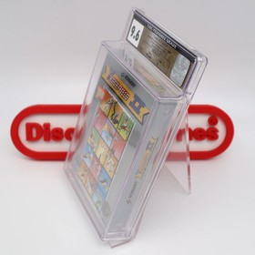 NES Nintendo TRACK & AND FIELD II 2 - EARLY PRINT! CGC GRADED 9.6 A! NEW Sealed!