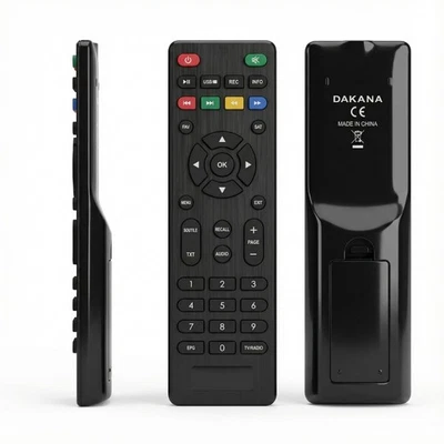 DAKANA Fernbedienung für Opticum AX 150 300 X300 S-Box Anadol HD 200 Ankaro DSR 2100