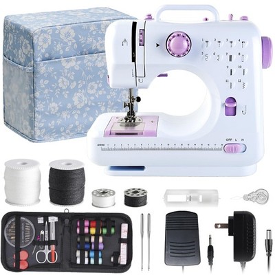 Sewing Machine for Beginners & , Mini Portable Sewing Machines with 12 Built-...