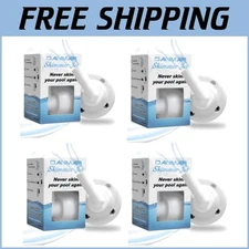 Premium Hydrostream Pool Skimmer Return Jet Nozzle, Reduces Maintenance - 4 Pack