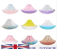 Women Vintage Petticoat Crinoline Underskirt Rockabilly Swing Tutu Skirt Cosplay